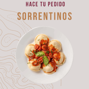 Sorrentinos x12 Jamon, queso y ricota